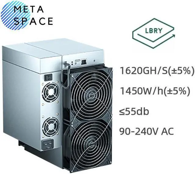 Main image of Gold shell LB-Lite LBRY Coin Miner 1620GH/S(±5%) 1450W ASIC LBC Mining Machine LITE Miner Gold-shell Lb lite Asic Miner Better Than LB box