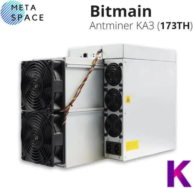Main image of New Bitmian Antminer KA3 173Th/s 3154W Blake2S Algorithm (KADENA) Most Efficient KAD Miner KDA Mining Machine Antminer KDA 173T