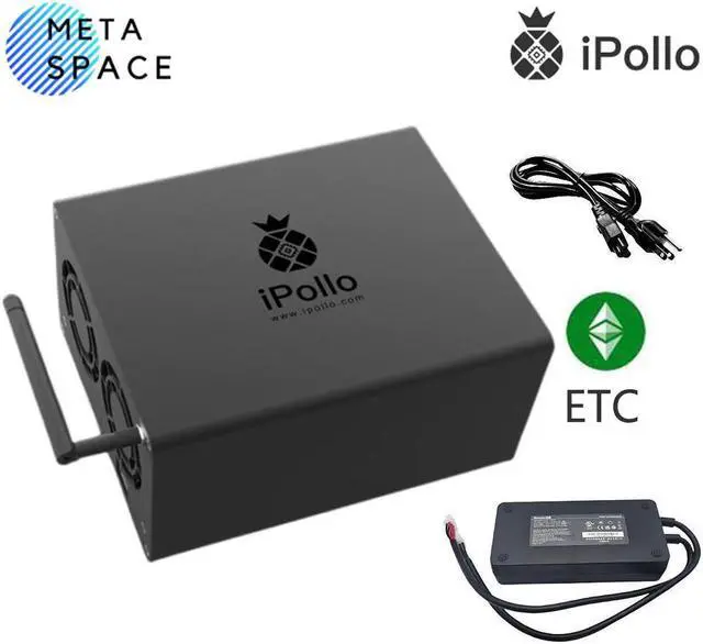 Alt view image 2 of 6 - iPollo V1 Mini SE Plus 400MH/s 6GB ETC Miner 232W With PSU WIFI Connection Asic Miner Ethash Algorithm Good For Home Mining Better Than Ipollo V1 mini 300M