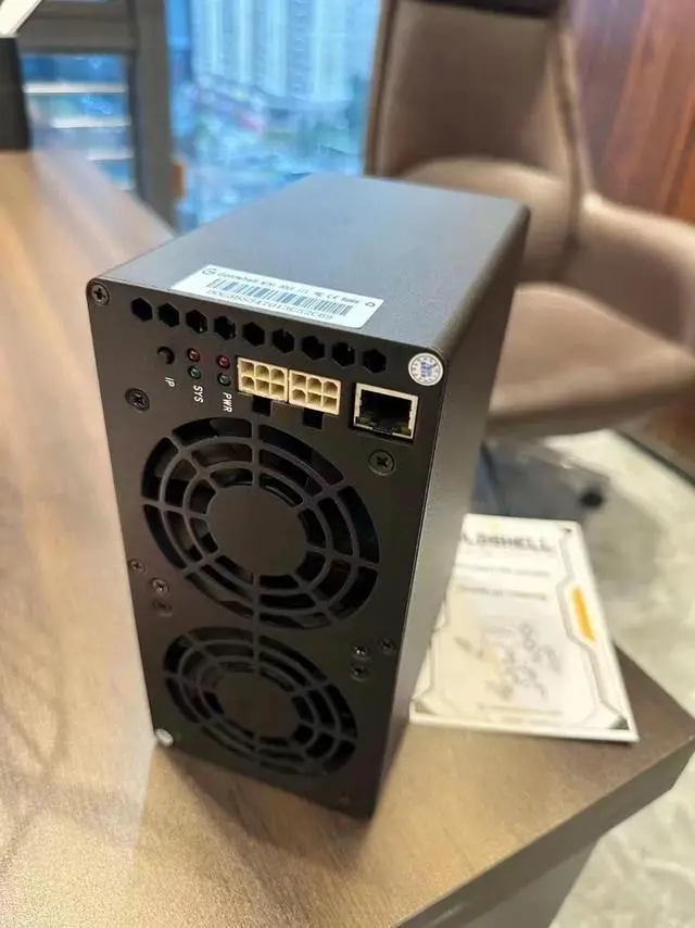 Alt view image 6 of 7 - New Gold shell Mini Doge III LTC&Doge Coin Miner 700MH/S 400W Doge Miner Good For Home Miner Box Without PSU Litecoin Miner Better Than Mini doge II