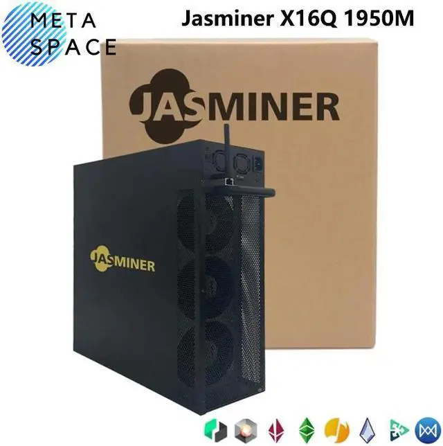 Main image of New Jasminer X16Q 1950Mh/s 620W ETC miner 8G Memory wifi 3U jasminer X16-Q Asic Miner ETC ZIL Ethash ETHW Miner Jasminer X16 Q Built-in PSU