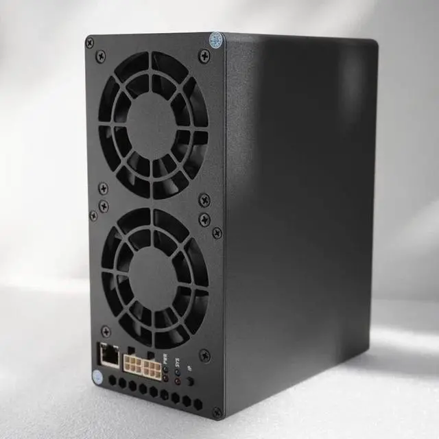 Alt view image 4 of 7 - New Gold shell KA BOX Pro 1.6Th/s Kaspa Miner 600W Without PSU KAS Crypto Mining Machine Kaspa Rig Asic Miner Gold-shell KAS Miner Box Silent Miner box