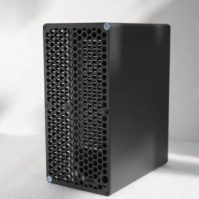 Alt view image 5 of 7 - New Gold shell KA BOX Pro 1.6Th/s Kaspa Miner 600W Without PSU KAS Crypto Mining Machine Kaspa Rig Asic Miner Gold-shell KAS Miner Box Silent Miner box