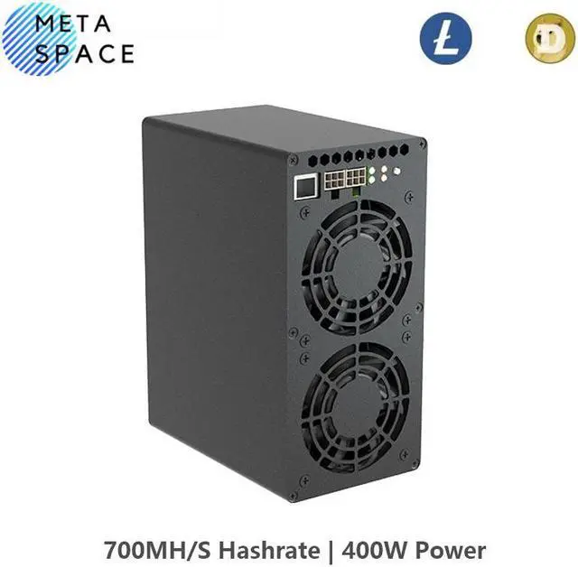 Alt view image 2 of 7 - New Gold shell Mini Doge III LTC&Doge Coin Miner 700MH/S 400W Doge Miner Good For Home Miner Box Without PSU Litecoin Miner Better Than Mini doge II