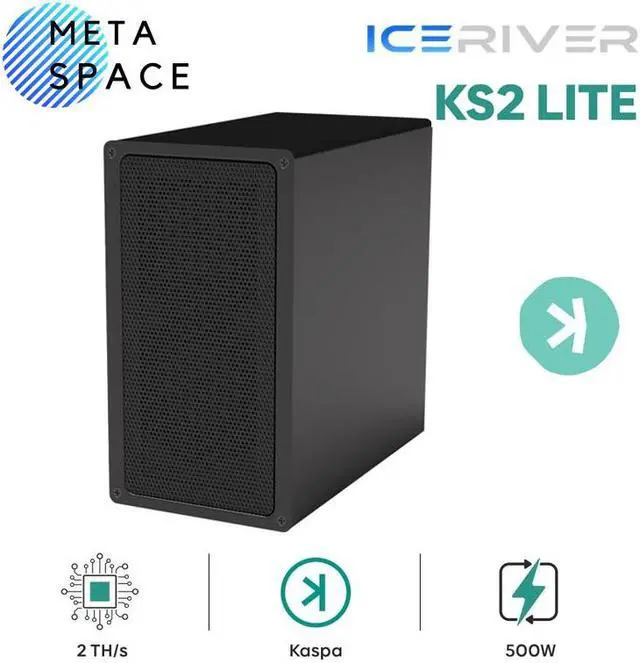 Main image of IceRiver KS2 Lite 2T 500W Kaspa Mining Machine Kaspa Miner KAS Coin Mining Asic KAS Crypto Miner Iceriver ks2 lite kas Mining