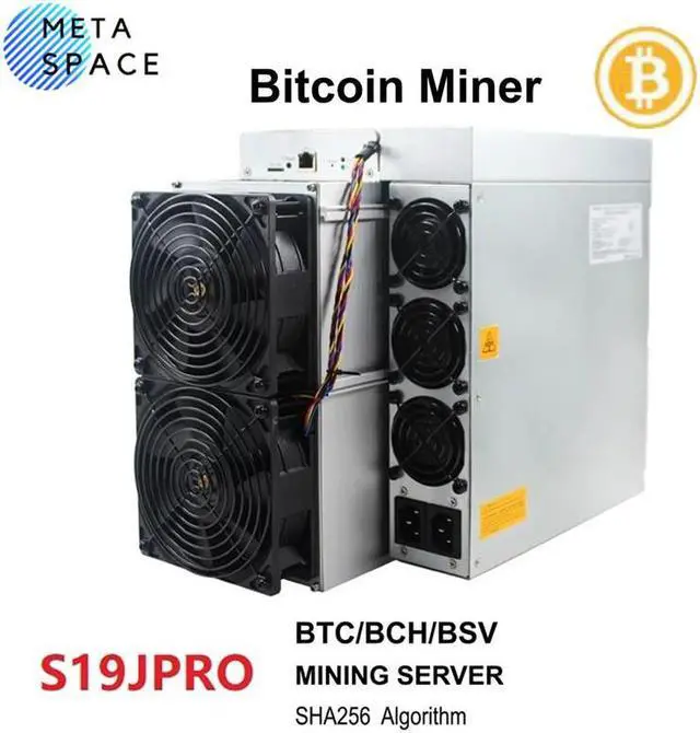 Alt view image 2 of 6 - New Bitcoin Miner Antminer S19J Pro 104Th/s 3068W BTC BCH Mining SHA256 Asic BTC Miner Antminer S19Jpro Than Antminer S19 S17