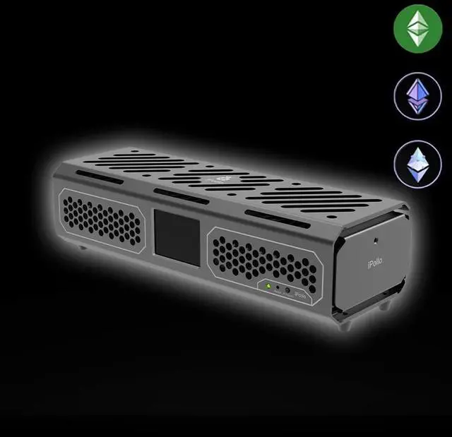 Alt view image 4 of 5 - New iPollo V2X 1200Mh/s 165W ETC Miner EtHash Algorithm iPollo ETC ASIC Miner V2X 1.2G ETC Mining Machine ETC Coin ASIC Miner