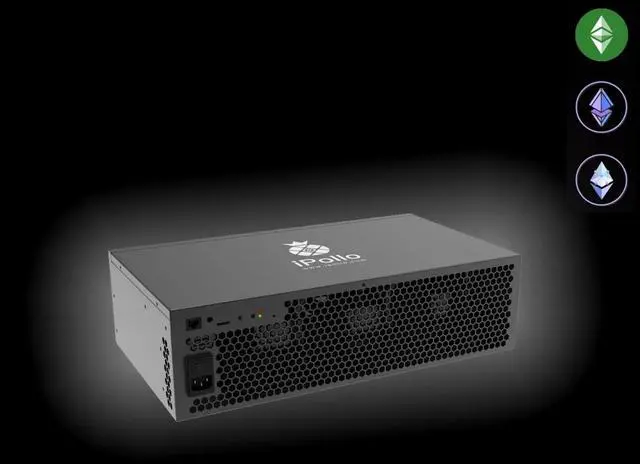 Alt view image 3 of 7 - New ETC Miner iPollo V2H ETC Coin Miner 3.4Gh/s 475W EtHash Algorithm ipollo ETC ASIC Miner IPollo V2 Hydro ETC Mining Than Ipollo V1H