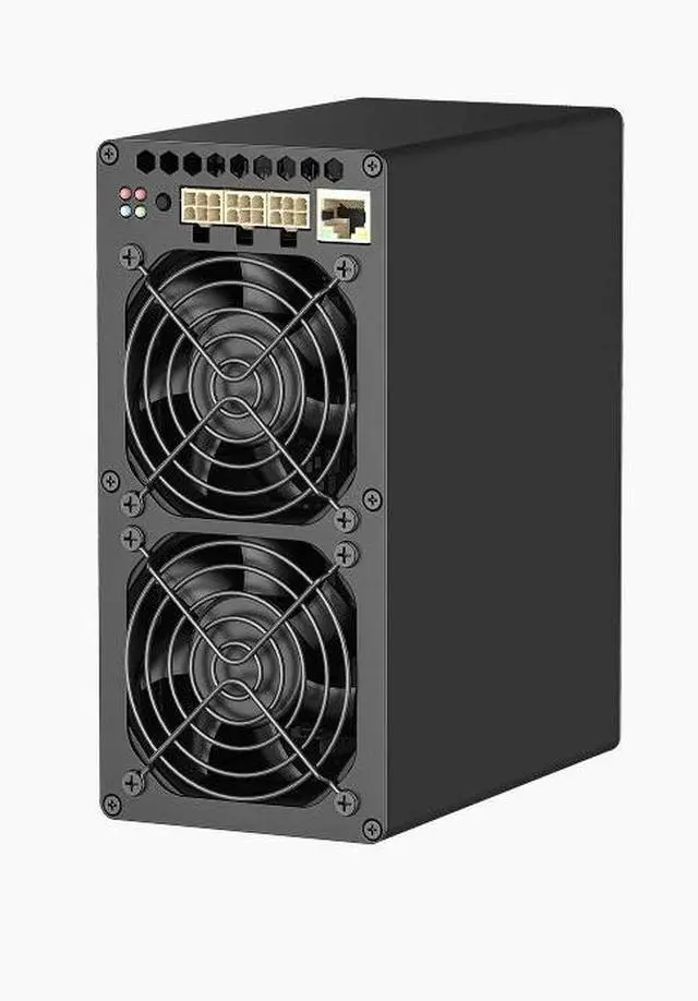 Alt view image 2 of 6 - Gold-shell AE BOX II 54Mh/s 530W Aleo Coin Miner With PSU Crypto ASIC Aleo Miner Low Noise Gold shell ALEO AE BOX 2 ALEO Mining