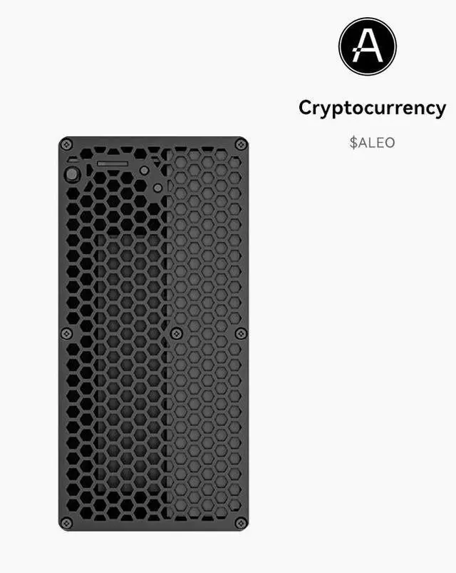Alt view image 3 of 6 - Gold-shell AE BOX II 54Mh/s 530W Aleo Coin Miner With PSU Crypto ASIC Aleo Miner Low Noise Gold shell ALEO AE BOX 2 ALEO Mining