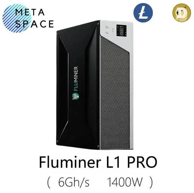 Main image of New Fluminer L1 PRO Doge Miner 6Gh/s Dogecoin Miner 1400W Low power 110-240V Support L1PRO Doge Mining Low Noise Doge LTC Miner
