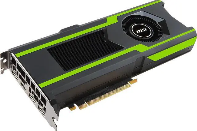 Alt view image 4 of 4 - MSI GEFORCE GTX 1080 TI AERO 11G OC  NVIDIA GeForce GTX 1080 Ti AERO 11G OC 11GB GDDR5X HDMI/3DisplayPort PCI-Express Video Card