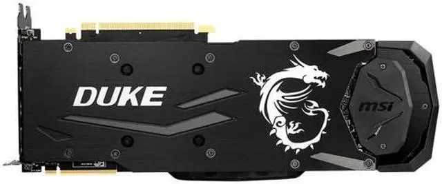 Alt view image 2 of 2 - MSI GeForce RTX 2080 Ti Video Card RTX 2080 Ti DUKE 11G OC