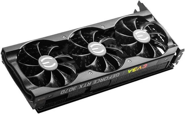 Alt view image 3 of 5 - EVGA GeForce RTX 3070 XC3 ULTRA GAMING Video Card, 08G-P5-3755-KL, 8GB GDDR6, iCX3 Cooling, ARGB LED, Metal Backplate, LHR