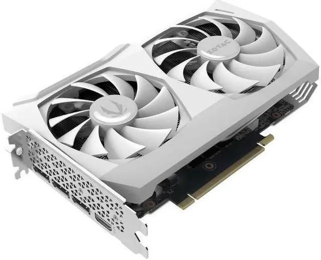 Alt view image 3 of 6 - ZOTAC GAMING GeForce RTX 3070 Twin Edge OC White Edition LHR ZT-A30700J-10PLHR 8GB GDDR6X 384 Bit 1755 MHz 14 Gbps 3DP HDMI Graphic Card