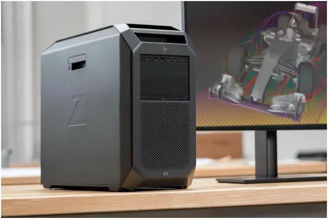Alt view image 6 of 7 - HP Z8 G4 Workstation - 2x Intel Xeon Gold 6148 Twenty Core 2.4Ghz - 16GB DDR4 SDRAM RAM - 2TB NVMe - Tower - 2xQuadro P4000 - Win 10 Pro - DVD-Write