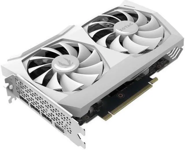 Alt view image 5 of 5 - ZOTAC AMP White Edition LHR GeForce RTX 3060 Ti Video Card ZT-A30610F-10PLHR