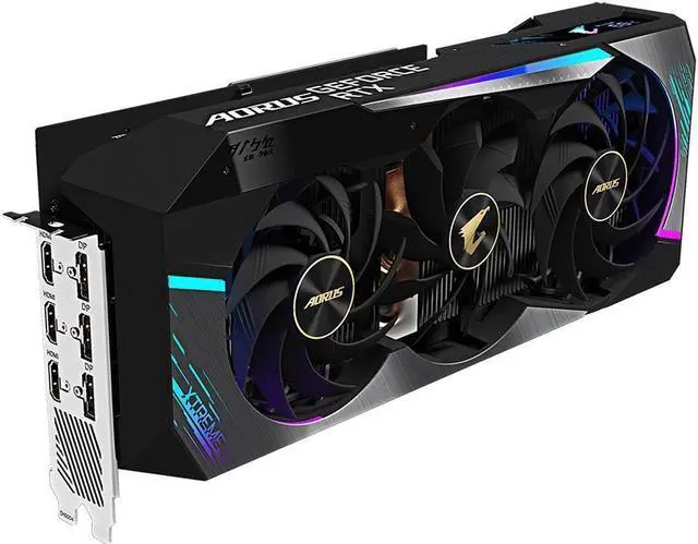Main image of GIGABYTE AORUS GeForce RTX 3080 XTREME 10G (LHR) Graphics Card, 10GB 320-Bit GDDR6X, PCI Express 4.0, 3×HDMI Interface, 3×DisplayPort Interface