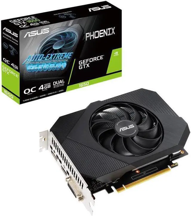Alt view image 7 of 7 - ASUS Phoenix GeForce GTX 1650 Video Card PH-GTX1650-O4GD6-P