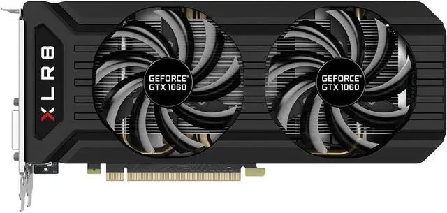 Main image of PNY GeForce GTX 1060 Video Card VCGGTX10606XGPB-OC2
