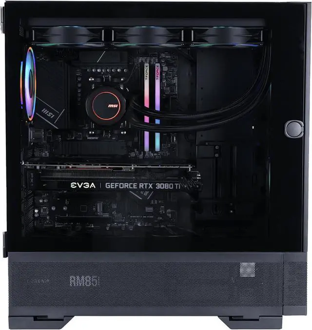 Alt view image 3 of 6 - HyperXtreme Gaming PC - Intel Core i3-10100F (3.6GHz), NVIDIA GeForce RTX 3070, DDR4-3200 RGB 16GB, 1TB NVMe M.2 SSD, Windows 11, WiFi, Xtreme VR - OEM