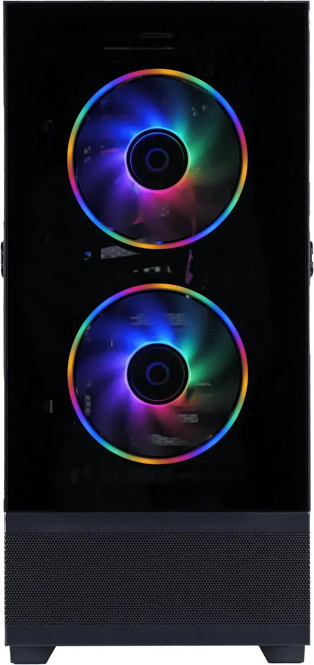 Alt view image 2 of 6 - HyperXtreme Gaming PC - Intel Core i3-10100F (3.6GHz), NVIDIA GeForce RTX 3070, DDR4-3200 RGB 16GB, 1TB NVMe M.2 SSD, Windows 11, WiFi, Xtreme VR - OEM
