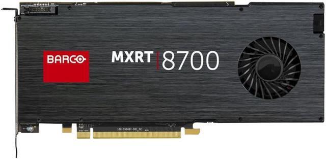 Main image of Barco K9306048 MXRT-8700 16 GB Medical Graphics Card Display Controller - GDDR5 - PCIe 3.0 x16 - 224 GB/s - 130 Watts