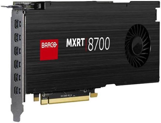 Alt view image 2 of 2 - Barco K9306048 MXRT-8700 16 GB Medical Graphics Card Display Controller - GDDR5 - PCIe 3.0 x16 - 224 GB/s - 130 Watts