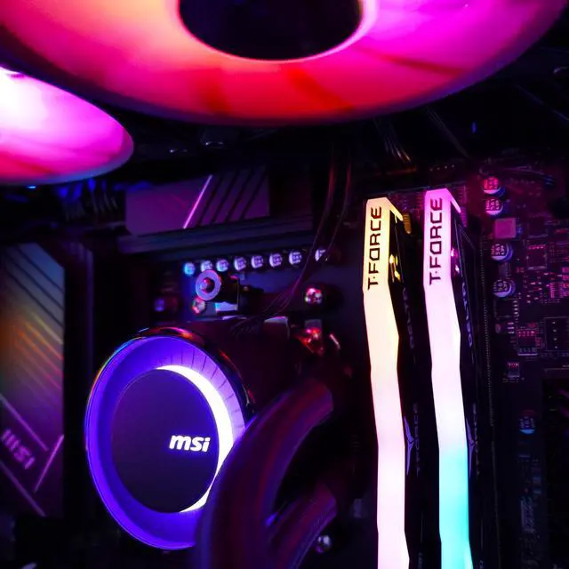 Alt view image 6 of 6 - HyperXtreme Gaming PC - AMD Ryzen 5 5600X (3.7GHz), NVIDIA GeForce RTX 3080, DDR4-3200 RGB 16GB, 1TB NVMe M.2 SSD, Windows 11, WiFi, Xtreme VR - OEM
