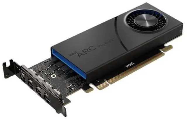 Alt view image 2 of 2 - HP Intel Arc Pro A40 Graphic Card 6 GB GDDR6 PCI Express 4.0 x8 4 x Mini DisplayPort Mini DisplayPort 6E3Y8AA