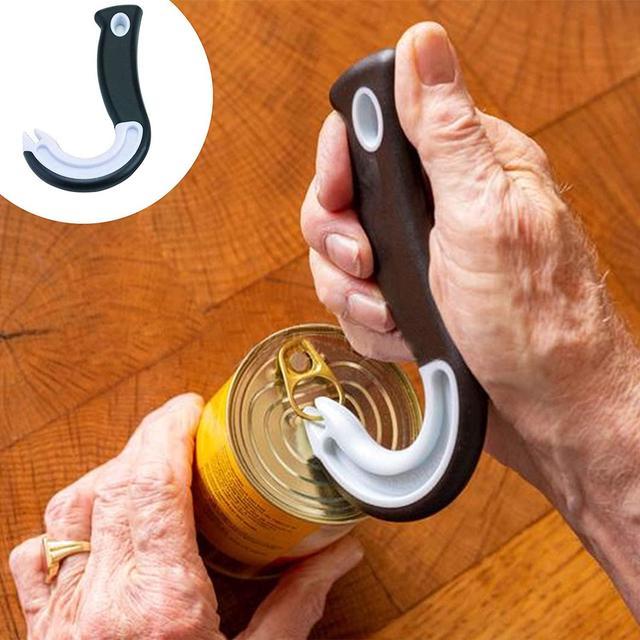 Easy Open Ring Pull Can Opener Easy Grip Cans Tins Opener Ring-Pull Kitchen  Tool 