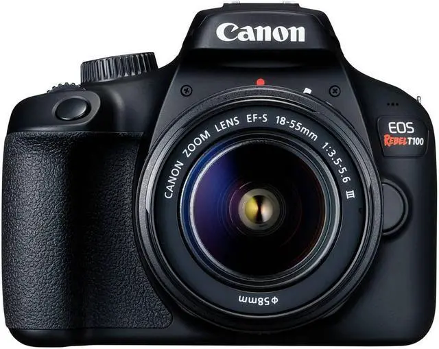 Alt view image 5 of 8 - Canon EOS Rebel T100-4000D KIT 18-55mm Digital Camera 12 months warranty