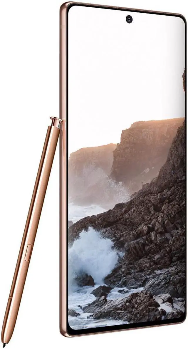 Alt view image 6 of 8 - Samsung Electronics Galaxy Note 20 5G Factory Unlocked Android Cell Phone, US Version, 128GB of Storage, Mobile Gaming Smartphone, Long-Lasting Battery, Mystic Bronze, SM-N981UZNAXAA