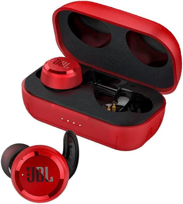 Alt view image 3 of 3 - Earbuds JBL T280 TWS Red