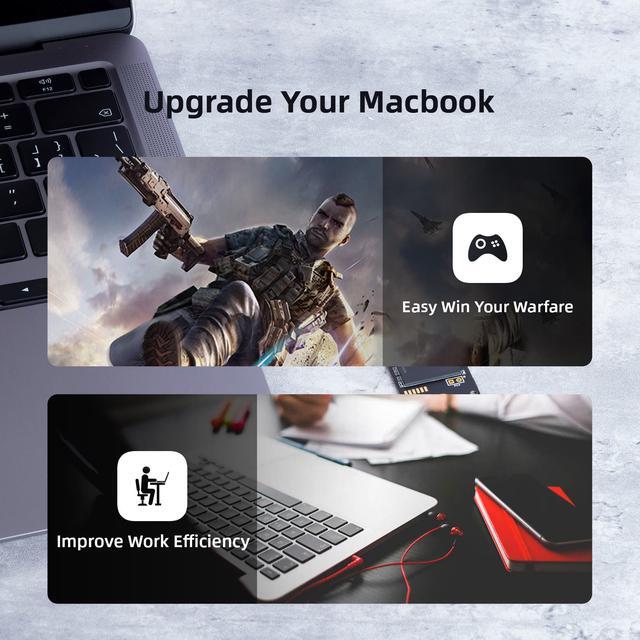 Alt view image 6 of 7 - SSD For Macbook M.2 2TB NVMe SSD For For 2013 2015 Macbook Pro Retina A1502 A1398 Macbook Air A1465 1466 SSD iMac A1419 2TB