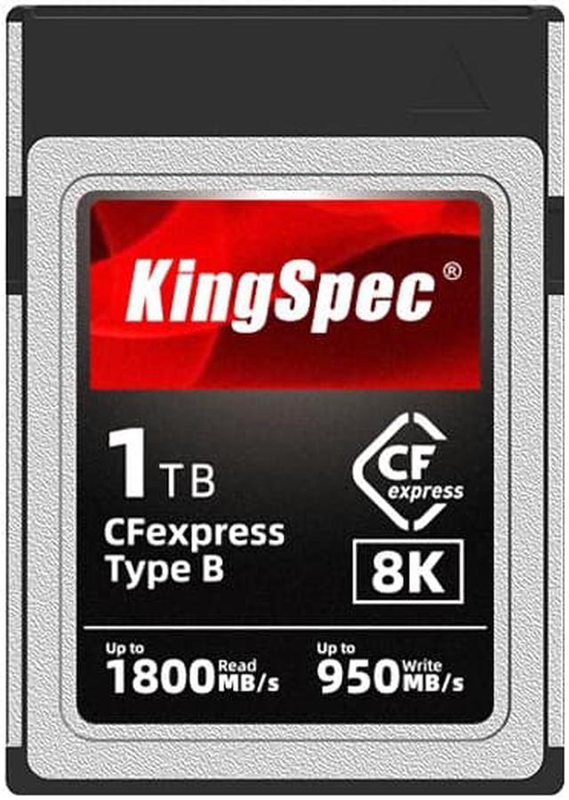 KingSpec Memory Card 1TB CFexpress Type B Card For Cameras Up to