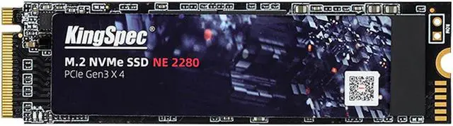 Alt view image 7 of 7 - KingSpec M2 SSD NVMe 128GB M.2 2280 PCIe Gen 3.0X4 SSD Internal Solid State Drive Computer Disk Data Storage NAND Flash Hard Drives PC Desktop Laptop Ultrabook
