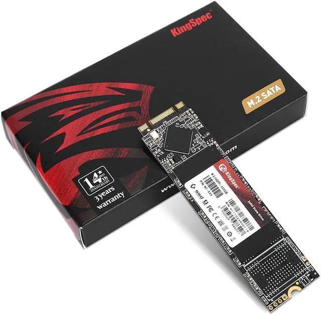 Alt view image 7 of 7 - KingSpec M.2 2280 256GB SSD NGFF M.2 SATA III 6Gb/s Internal Solid State Drive Hard Disk Data Storage for PC Desktop Laptop Ultrabook