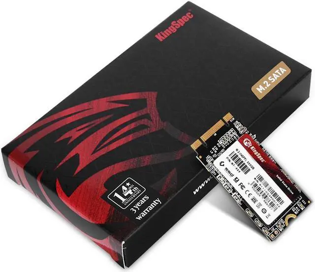 Alt view image 7 of 7 - KingSpec M.2 SATA 2242 SSD Internal Solid State Drive 1TB ROM High-Performance Hard Drives Computer Disk Data Storage NAND Flash PC Desktop Laptop