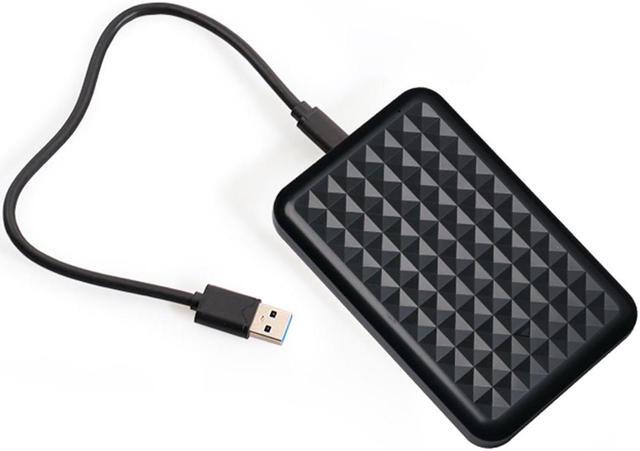 Main image of KingSpec 2.5" Hard Drive Enclosure USB-C to SATA III 5Gbps, External Hard Drive Enclosure for 7mm/9.5mm 2.5" SSD HDD with UASP