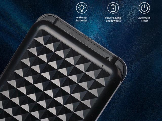 Alt view image 5 of 7 - KingSpec 2.5" Hard Drive Enclosure USB-C to SATA III 5Gbps, External Hard Drive Enclosure for 7mm/9.5mm 2.5" SSD HDD with UASP