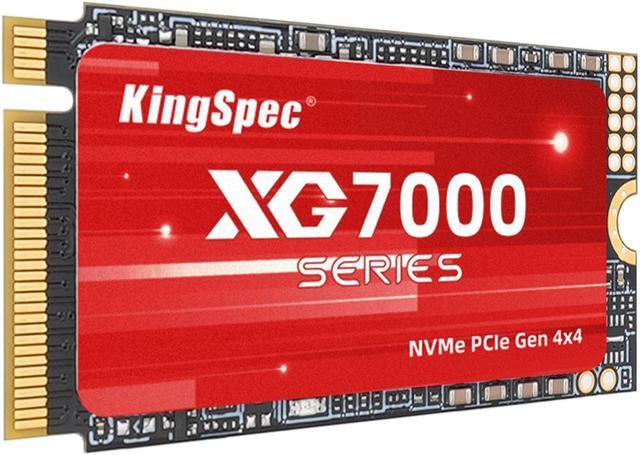 Alt view image 4 of 7 - KingSpec 2TB NVMe PCIe 4.0x4  M.2 2242 Internal Solid Drive High Performance Read/Write Speed Up to 7200/6400 MB/s Support NVMe 1.4 2TB