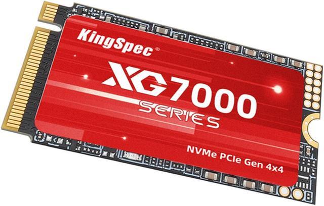 Alt view image 5 of 7 - KingSpec 2TB NVMe PCIe 4.0x4  M.2 2242 Internal Solid Drive High Performance Read/Write Speed Up to 7200/6400 MB/s Support NVMe 1.4 2TB