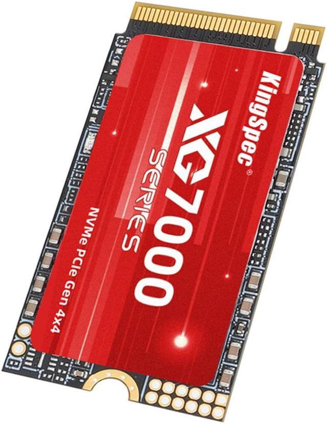 Alt view image 6 of 7 - KingSpec 2TB NVMe PCIe 4.0x4  M.2 2242 Internal Solid Drive High Performance Read/Write Speed Up to 7200/6400 MB/s Support NVMe 1.4 2TB