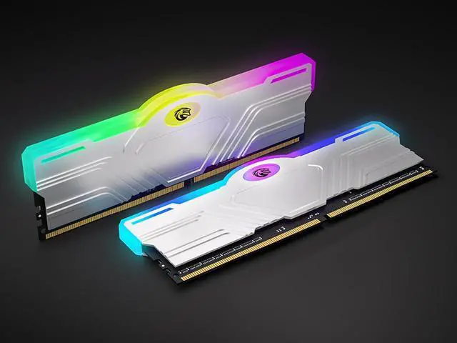 Alt view image 3 of 6 - KingSpec RGB 16GB (2 x 8GB) DDR4 3600 (PC4 28800) PC RAM 288-Pin Desktop Memory Heat Dissipation for Computer Gaming