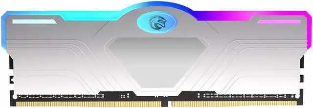 Main image of KingSpec DDR4 RAM RGB 16GB Memory Module 3600 MHz 288-Pin 1.35V UDIMM with Silver Heat Dissipation Vest for Computer Desktop PC Memories Module Gaming