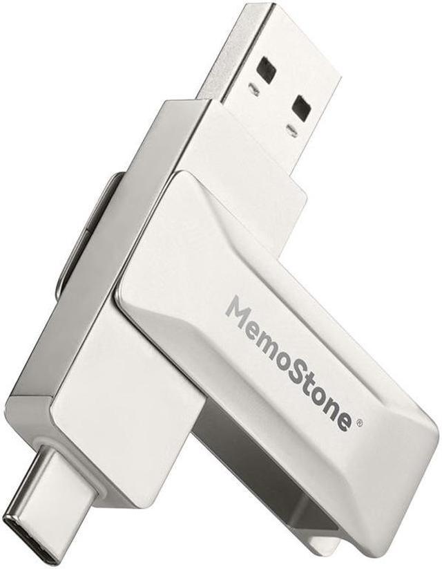 Main image of KingSpec MemoStone Series 1TB 2-in-1 USB 3.2  Portable SSD speed up to 490 MB/s Reading,Type-C Thumb Drive  for Android Phone,Compatible with Computer/Laptop USB-C(USSD) 1TB