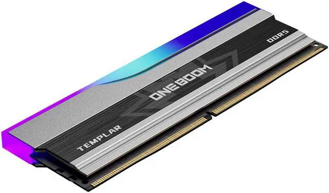 Alt view image 5 of 7 - KingSpec Oneboom RGB 32GB (2 x 16GB) 288-Pin SDRAM PC RAM DDR5 6000 (PC5 48000) Desktop Memory with Heat Sink