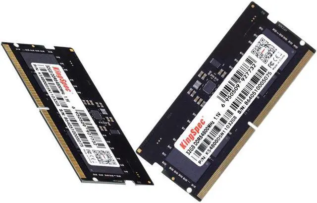 Alt view image 4 of 4 - KingSpec 32GB 262-Pin DDR5 SO-DIMM Laptop RAM 4800 (PC5 38400) Notebook Memory