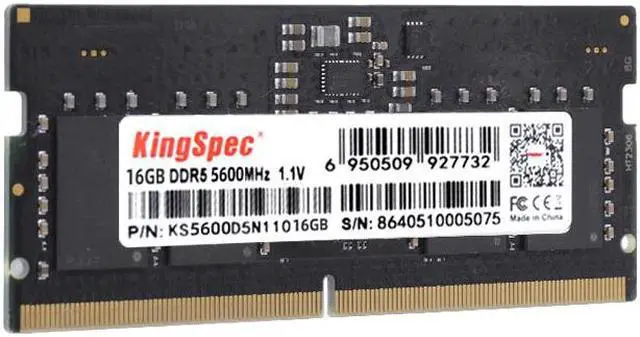 Alt view image 3 of 5 - KingSpec 16GB 262-Pin DDR5 SO-DIMM Laptop RAM 5600 (PC5 44800) Notebook Memory Ram